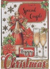 For A Special Couple Happy Christmas